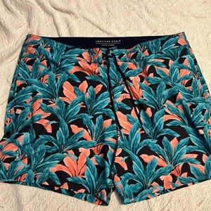 American Eagle Swim Trunks Size XXLARGE